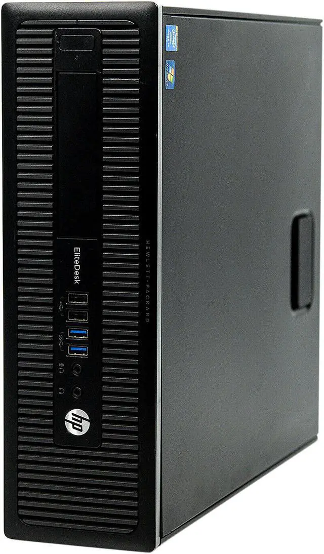 Alt view image 2 of 2 - HP Grade A Desktop Computer EliteDesk 800 G1 Intel Core i5-4590 8GB DDR3 500GB HDD Intel HD Graphics 4600 Windows 10 Pro 64-bit