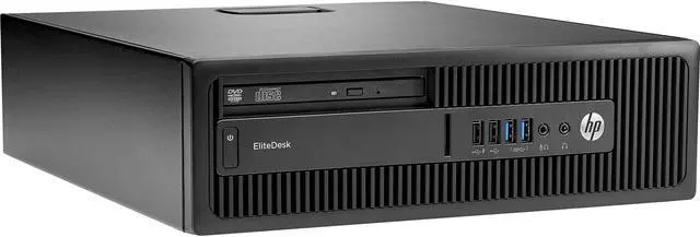 Main image of HP Grade A Desktop Computer EliteDesk 800 G1 Intel Core i5-4590 8GB DDR3 500GB HDD Intel HD Graphics 4600 Windows 10 Pro 64-bit