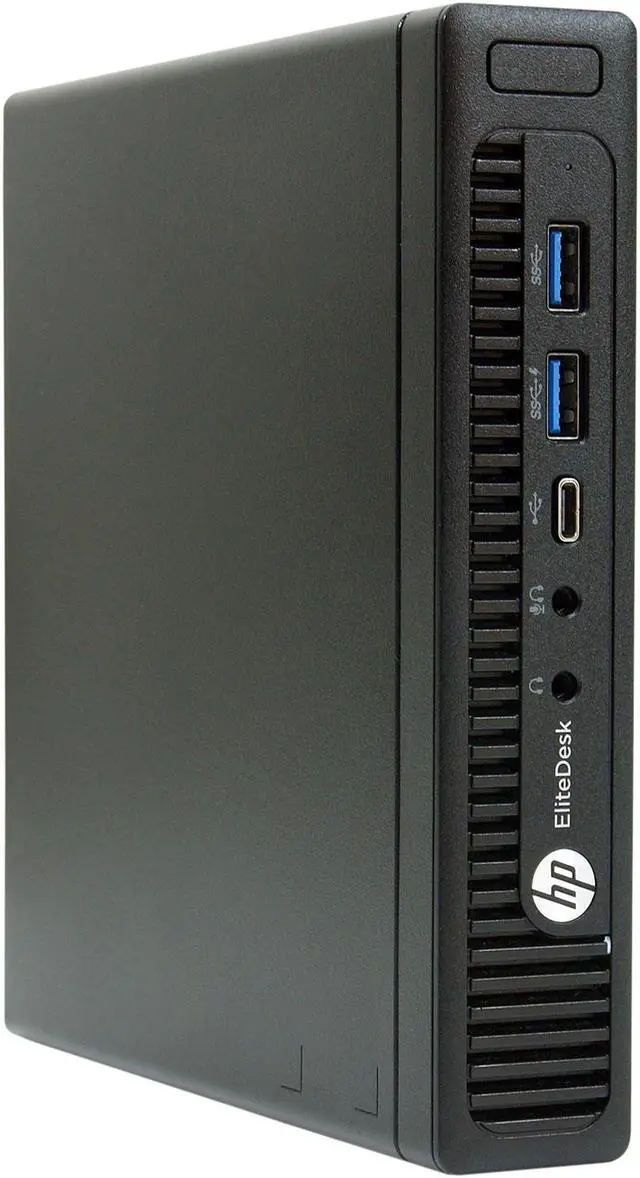 Alt view image 2 of 5 - HP Desktop Computer 800 G2-MINI Intel Core i7-6700T 16 GB 256GB SSD Intel HD Graphics 530 Windows 10 Pro 64-bit