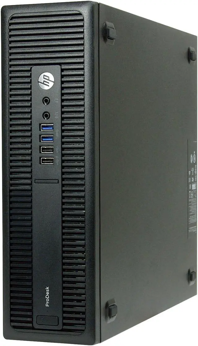 Main image of HP Desktop Computer ProDesk 600 G2-SFF Intel Core i7 6th Gen 6700 (3.40GHz) 16 GB 512 GB SSD DVDRW Intel HD Graphics 530 Windows 10 Pro 64-bit