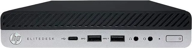 Main image of HP Desktop Computer EliteDesk 800 G5-MINI Intel Core i5-9500T 16GB DDR4 512GB SSD Intel UHD Graphics 630 Windows 10 Pro 64-bit