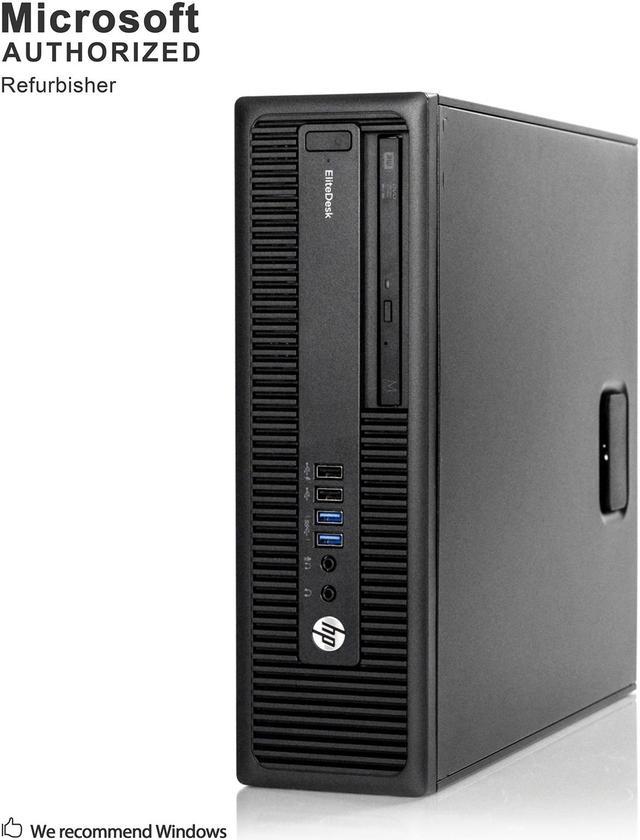 PC avec Écran HP EliteDesk 800 G2 SFF i7 Gen 6 19 32Go RAM 480Go