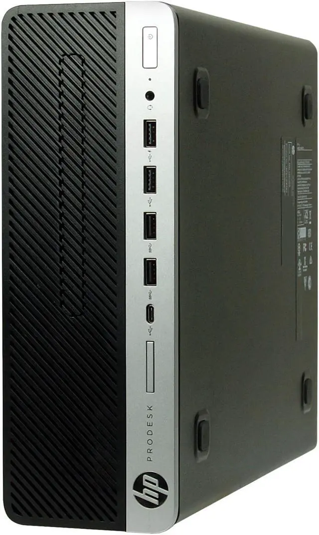 Alt view image 3 of 4 - HP Business Desktop ProDesk 600 G3-SFF Intel Core i7 7th Gen 7700 (3.60GHz) 16GB DDR4 512 GB SSD No ODD Intel HD Graphics 630 Windows 10 Pro 64-bit