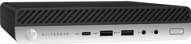 Main image of HP Grade A Business Desktop EliteDesk 800 G3 Mini Intel Core i5-6500T 8GB DDR4 256GB SSD Intel HD Graphics 530 Windows 10 Pro 64-bit