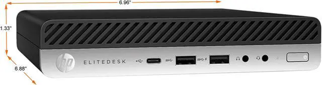 Alt view image 2 of 4 - HP Grade A Business Desktop EliteDesk 800 G5 Intel Core i7-9700T 16GB DDR4 512GB SSD Intel UHD Graphics 630 Windows 10 Pro 64-bit