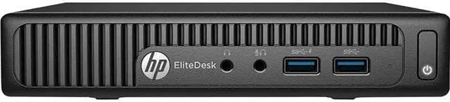 Refurbished: HP Grade B Business Desktop EliteDesk 705 G3 A10-Series APU PRO A10-8770E (2.80GHz) 8 GB 500GB HDD Windows 10 Pro 64-bit
