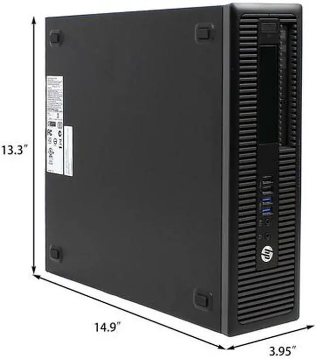 Alt view image 4 of 7 - HP Business Desktop ProDesk 600 G2 SFF Intel Core i7-6700 16GB DDR4 512GB SSD Intel HD Graphics 530 Windows 10 Pro 64-bit