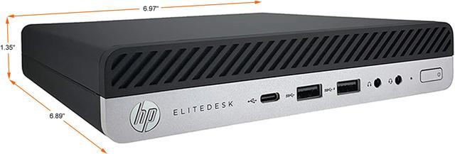 Refurbished: HP Business Desktop EliteDesk 800 G4-MINI Intel Core