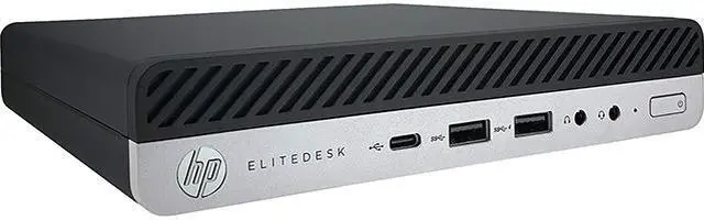 Main image of HP Business Desktop EliteDesk 800 G4-MINI Intel Core i7-8700T 16GB DDR4 500 GB M.2 NVMe SSD Intel UHD Graphics 630 Windows 11 Pro 64-bit