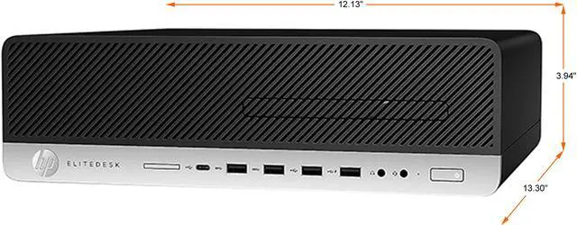 Alt view image 3 of 4 - HP Business Desktop EliteDesk 800 G4-SFF Intel Core i7-8700 32GB DDR4 1TB SSD Intel UHD Graphics 630 Windows 11 Pro 64-bit