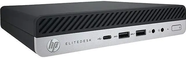 Main image of HP Business Desktop EliteDesk 800 G5-MINI Intel Core i7-8700T 16GB DDR4 256GB SSD Intel UHD Graphics 630 Windows 11 Pro 64-bit