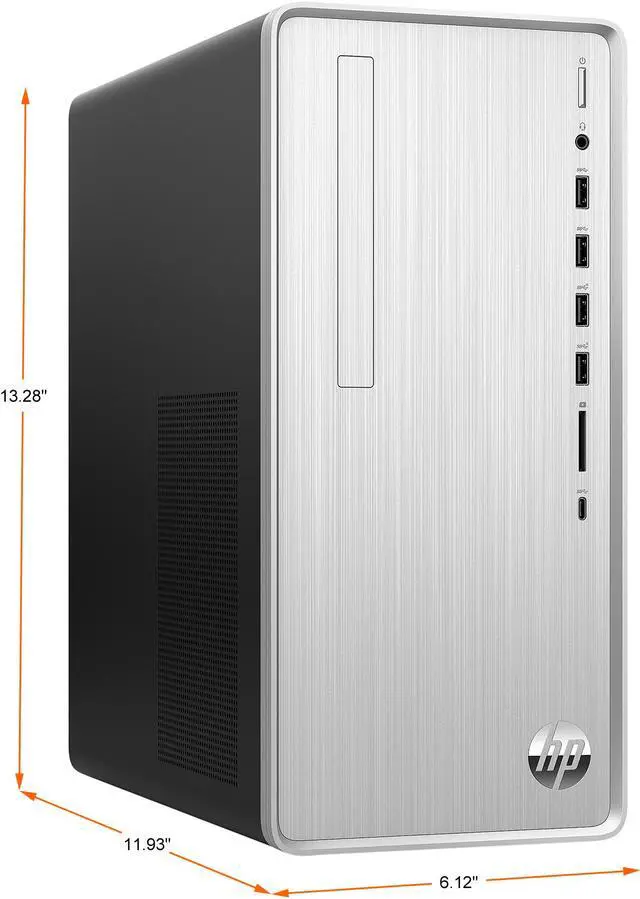 Alt view image 2 of 3 - HP Desktop Computer Pavilion TP01-2060 AMD Ryzen 7 5700G 16GB DDR4 1TB HDD 256GB PCIe SSD AMD Radeon Graphics Windows 11 Home 64-bit