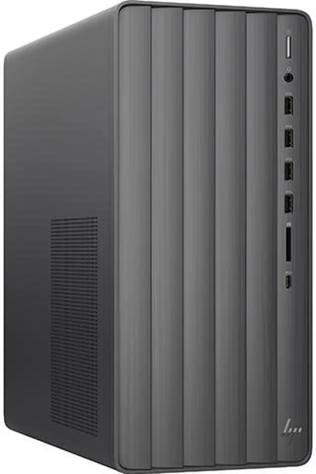 Main image of HP Desktop Computer ENVY TE01-1487c Intel Core i7-10700 32GB DDR4 1TB HDD 512GB PCIe SSD Intel UHD Graphics 630 Windows 11 Home 64-bit