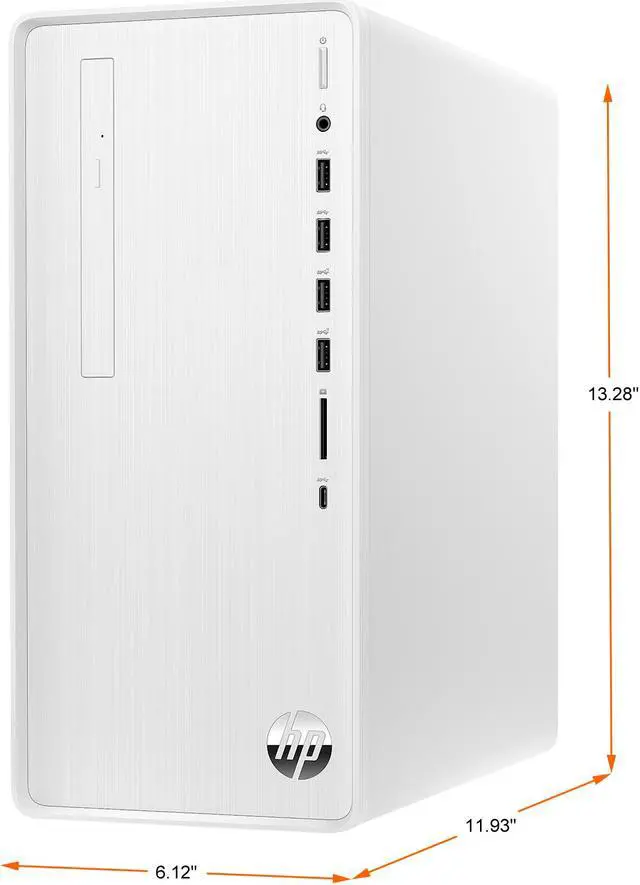 Alt view image 4 of 4 - HP Desktop Computer Pavilion TP01-3050 Intel Core i5-12400 8GB DDR4 512GB PCIe SSD Intel UHD Graphics 730 Windows 11 Home 64-bit
