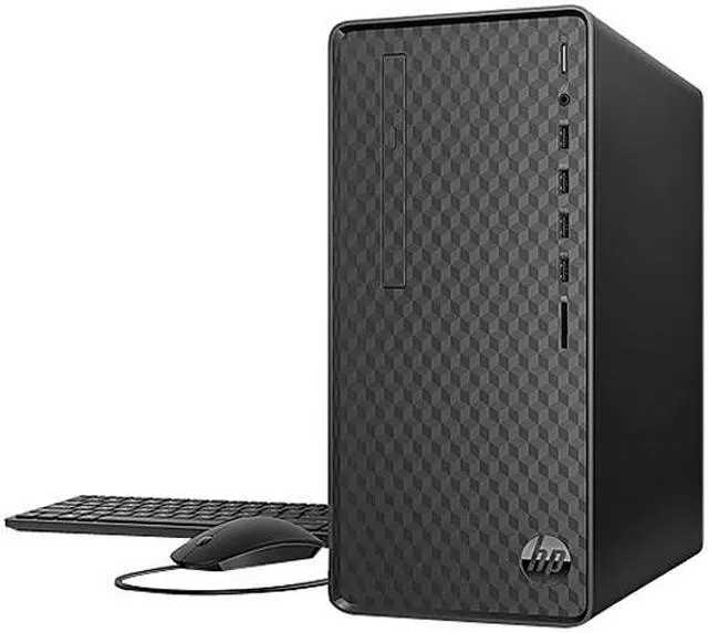 Main image of HP Desktop Computer M01-F1033w Intel Core i3-10100 8GB DDR4 1TB HDD Intel UHD Graphics 630 Windows 10 Home 64-bit