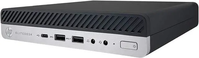 Alt view image 4 of 5 - HP Business Desktop EliteDesk 800 G5-MINI Intel Core i7-9700T 32GB DDR4 1TB PCIe SSD Intel UHD Graphics 630 Windows 11 Pro 64-bit