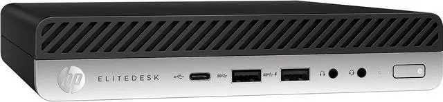 Alt view image 2 of 2 - HP EliteDesk 705 G4 Mini Desktop Ryzen 5 PRO 2400GE (3.20GHz) 8GB DDR4 256GB SSD Windows 10 Pro 64-bit