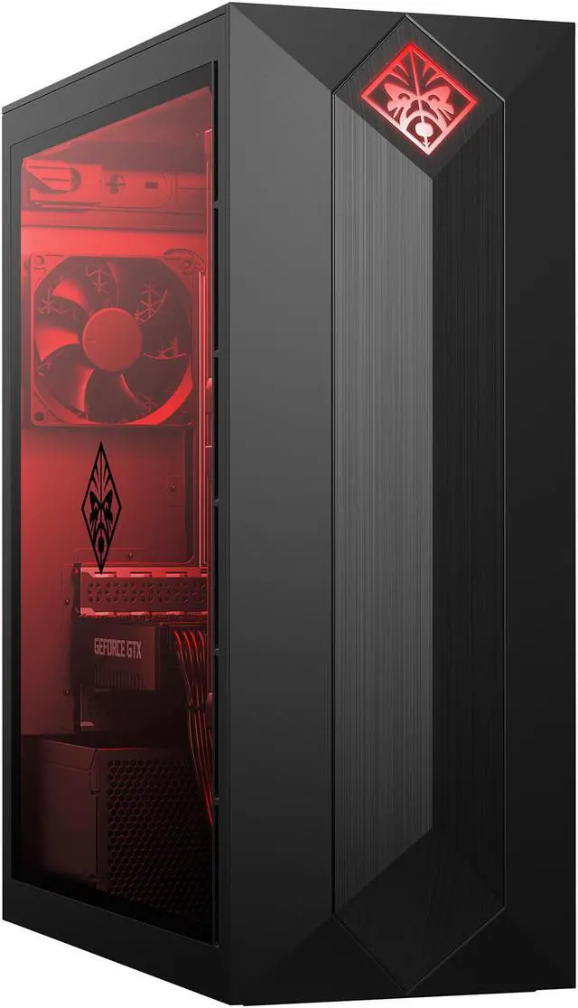 Alt view image 2 of 4 - HP Gaming Desktop OMEN Obelisk 875-0129 Intel Core i7-9700 16GB DDR4 2TB HDD 256GB PCIe SSD GeForce RTX 2060 Windows 10 Home 64-bit