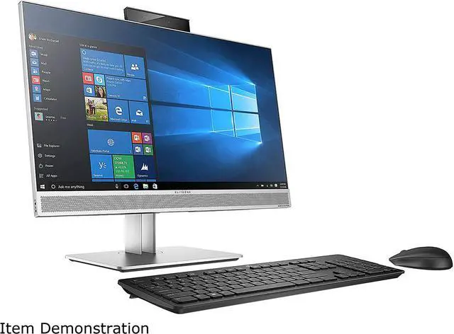 Alt view image 3 of 3 - HP All-in-One Computer EliteOne 800 G4 AIO Intel Core i5-8500 16GB DDR4 525GB SSD 23.8" Windows 11 Pro 64-bit