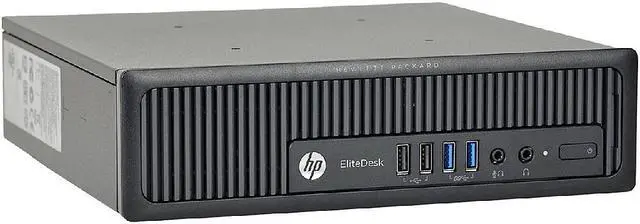 Main image of HP Business Desktop EliteDesk 800 G1 USFF Intel Core i5-4590S 8GB DDR3 500GB HDD Intel HD Graphics 4600 Windows 10 Pro 64-bit
