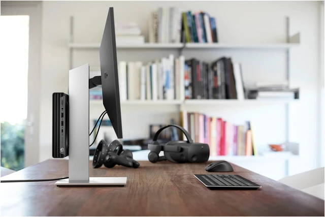 Alt view image 6 of 6 - HP EliteDesk 805 G6 - mini desktop - Ryzen 5 Pro 4650GE 3.3 GHz - 8 GB - SSD 256 GB