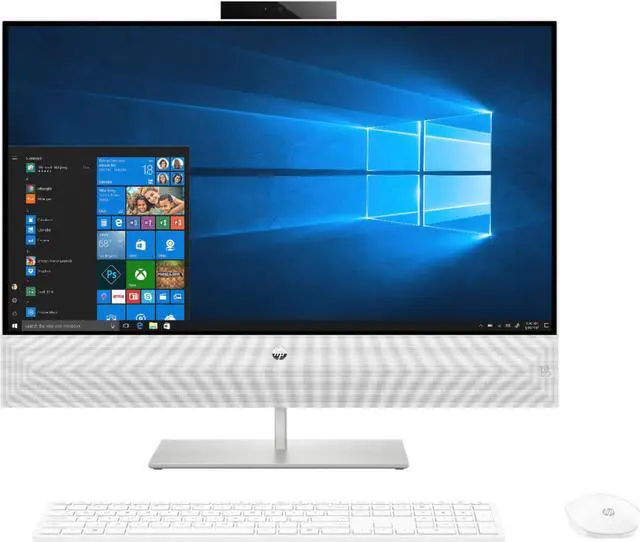 Main image of HP All-in-One Computer 27-cb1277c 5825U (2.00 GHz) 16GB DDR4 1TB HDD 512GB PCIe SSD 27" Touchscreen Windows 11 Home 64-bit
