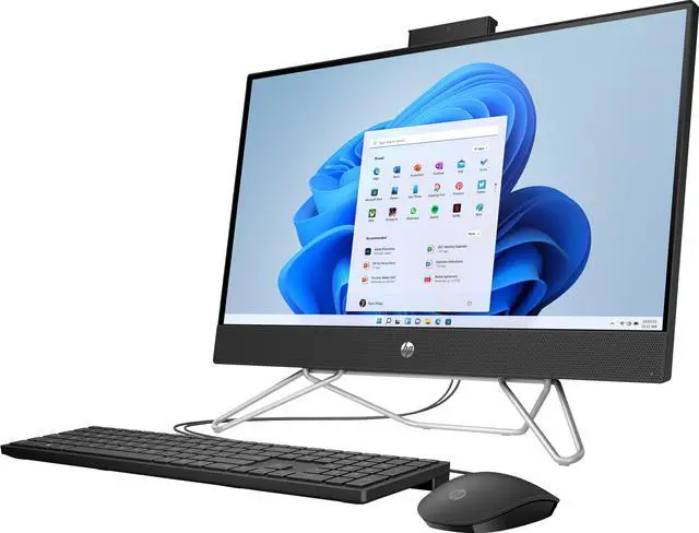 Alt view image 3 of 3 - HP All-in-One Computer 24-cb1017c Intel Core i5-1235U 8GB DDR4 512GB PCIe SSD 23.8" Windows 11 Home 64-bit