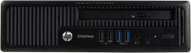 Main image of HP Business Desktop EliteDesk 800 G1-USFF Intel Core i7-4770S 16GB DDR3 256GB SSD Intel HD Graphics 4600 Windows 10 Pro 64-bit