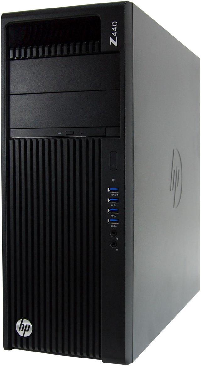 HP Business Desktop Z440-T Intel Xeon E5-1660 v4 (3.20GHz) 32GB DDR4 2TB  HDD 512 GB SSD AMD Radeon RX 460 Windows 10 Pro 64-bit