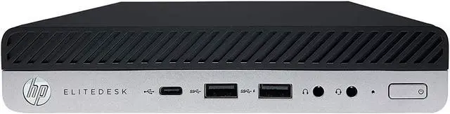 Alt view image 2 of 3 - HP Business Desktop EliteDesk 800 G4-MINI Intel Core i7-8700 16GB DDR4 512GB SSD Intel UHD Graphics 630 Windows 11 Pro 64-bit