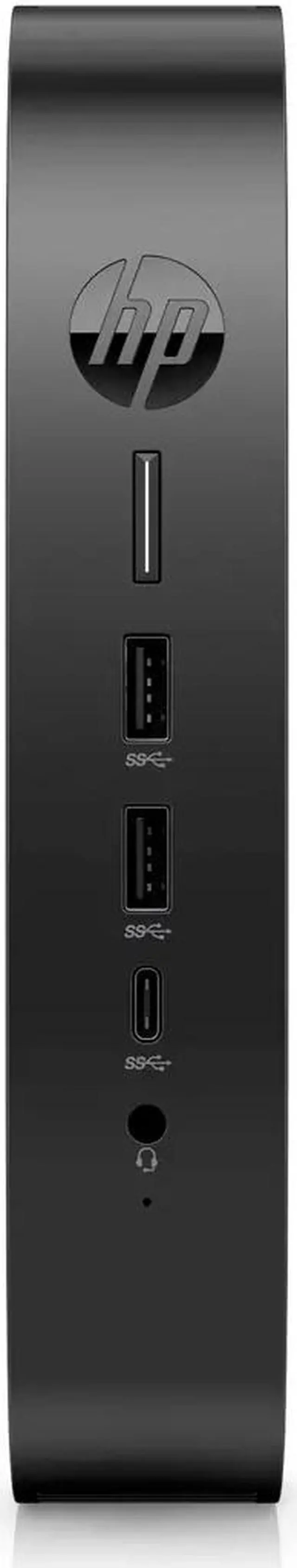 Alt view image 2 of 4 - HP Elite t655 - Thin client - SFF - 1 x Ryzen Embedded R2314 / 2.1 GHz - RAM 4 GB - flash 32 GB - eMMC - Radeon Graphics - GigE, Bluetooth 5.2 - IGEL OS