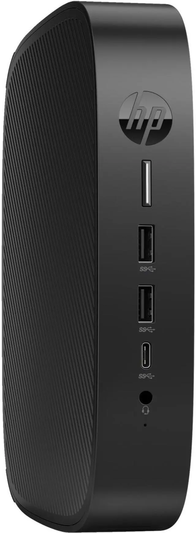 Alt view image 3 of 4 - HP Elite t655 - Thin client - SFF - 1 x Ryzen Embedded R2314 / 2.1 GHz - RAM 4 GB - flash 32 GB - eMMC - Radeon Graphics - GigE, Bluetooth 5.2 - IGEL OS