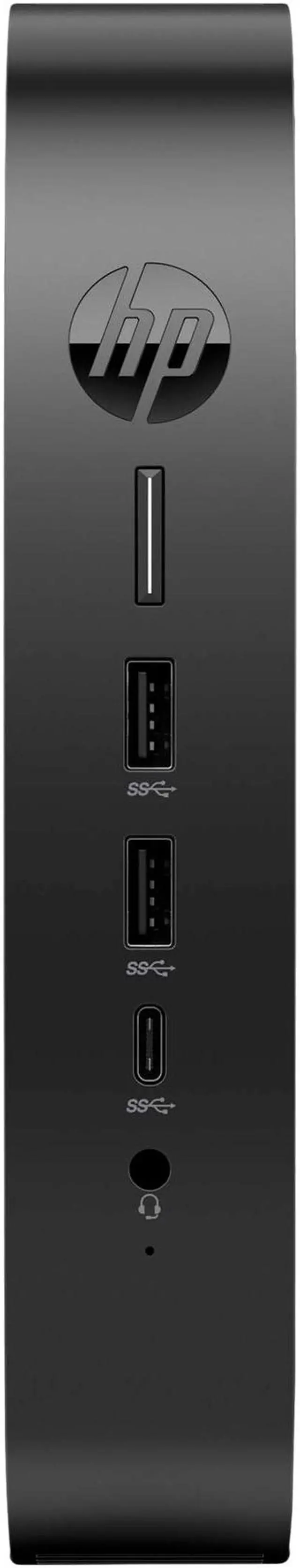 Alt view image 2 of 8 - HP Elite t655 - Thin client - SFF - 1 x Ryzen Embedded R2314 / 2.1 GHz - RAM 8 GB - flash 64 GB - eMMC - Radeon Graphics - GigE, Bluetooth 5.2