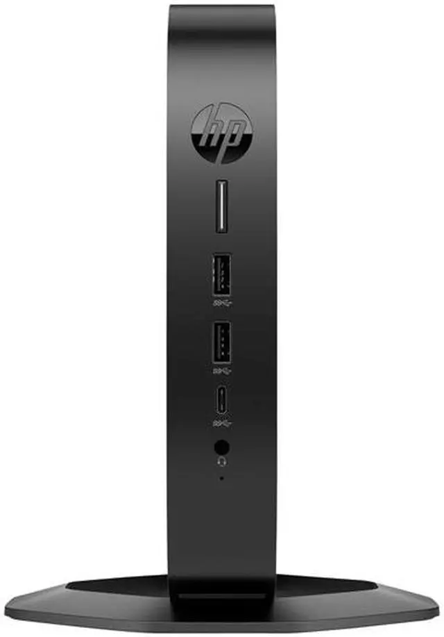 Alt view image 4 of 8 - HP Elite t655 - Thin client - SFF - 1 x Ryzen Embedded R2314 / 2.1 GHz - RAM 8 GB - flash 64 GB - eMMC - Radeon Graphics - GigE, Bluetooth 5.2