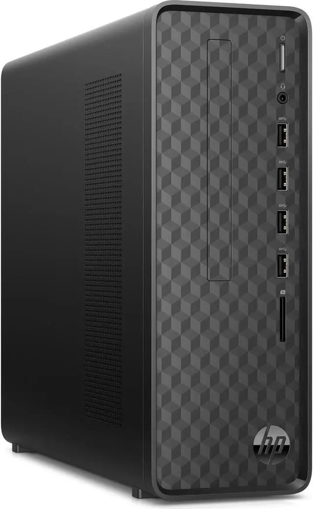 Alt view image 3 of 3 - HP Desktop Computer Slim S01-aF2023w Intel Pentium Silver J5040 8GB DDR4 256GB PCIe SSD Intel UHD Graphics 605 Windows 11 Home 64-bit