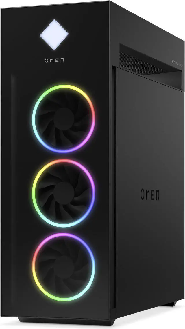 Main image of HP Gaming Desktop OMEN 45L GT22-1190 AMD Ryzen 9 7900X 64GB DDR5 2TB PCIe SSD GeForce RTX 4090 Windows 11 Pro 64-bit