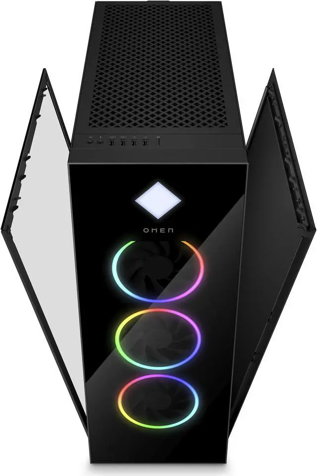 Alt view image 3 of 4 - HP Gaming Desktop OMEN 45L GT22-1190 AMD Ryzen 9 7900X 64GB DDR5 2TB PCIe SSD GeForce RTX 4090 Windows 11 Pro 64-bit