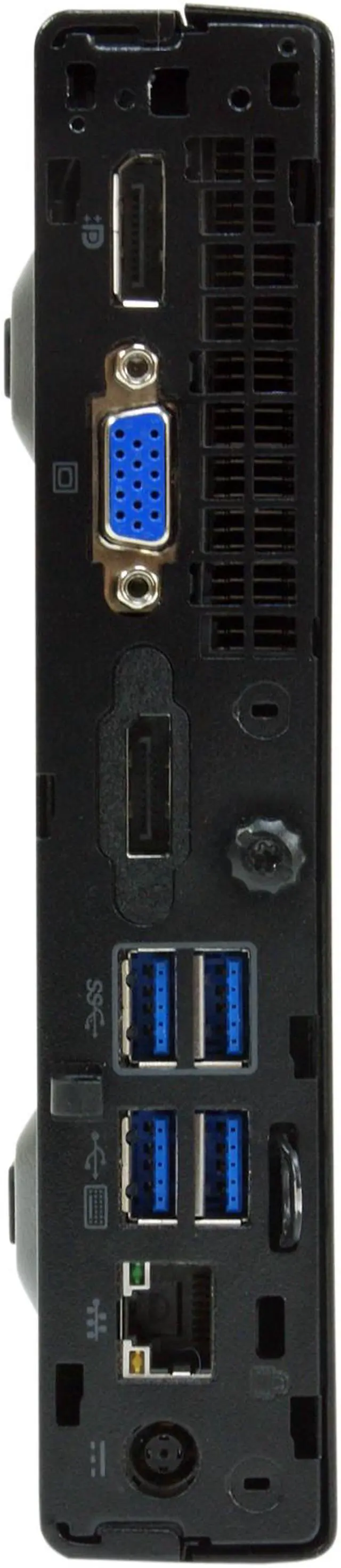 Alt view image 3 of 3 - HP 600 G2-MINI Desktop Intel Core i5-6500T 2.5GHz  16GB Memory 256GB SSD  Windows 10 Pro 64-bit