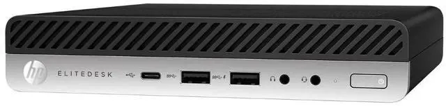 Alt view image 2 of 4 - HP EliteDesk 800 G4 Mini Desktop Intel Core i5-8500T 2.10GHz 16GB RAM  256GB SSD Windows 11 Pro