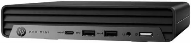 Alt view image 2 of 2 - HP Pro Mini 400 G9 Desktop Computer - Intel Core i7 14th Gen i7-14700T - 16 GB - 512 GB SSD - Black - Windows 11 Pro A70PDUT#ABA