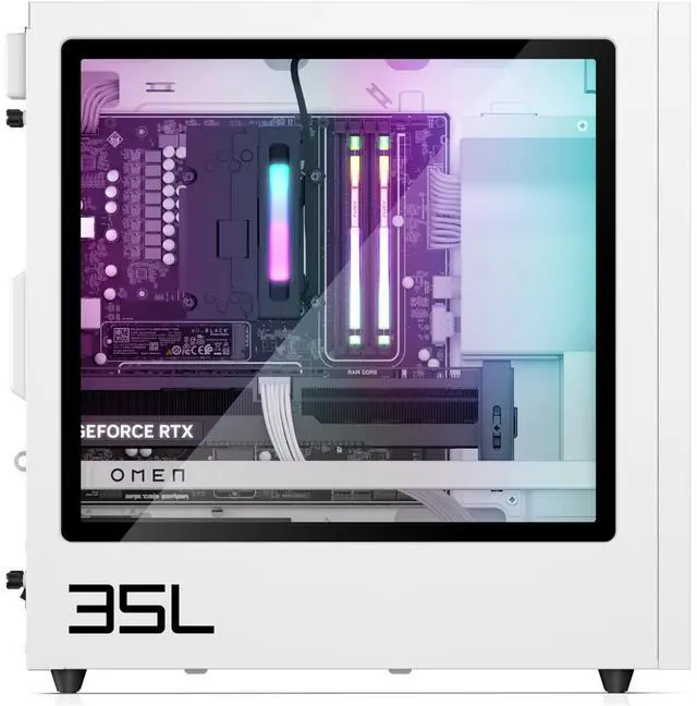 Alt view image 4 of 4 - HP Gaming Desktop PC OMEN 35L GT16-0019 AMD Ryzen 5 8500G 16GB DDR5 1TB SSD GeForce RTX 4060 Windows 11 Home