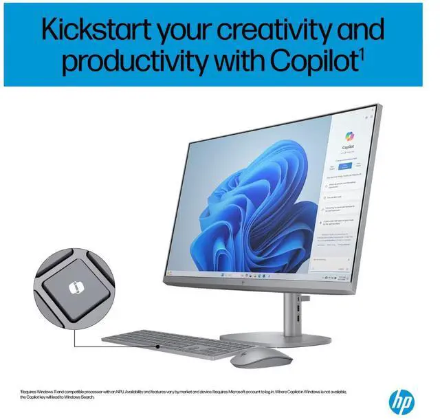 Alt view image 5 of 11 - HP All-in-One PC OmniStudio X 27-cs0009 Intel Core Ultra 5 125U 16GB DDR5 512GB PCIe SSD 27" Windows 11 Home