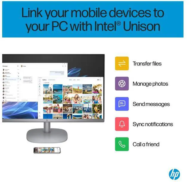 Alt view image 9 of 11 - HP All-in-One PC OmniStudio X 27-cs0009 Intel Core Ultra 5 125U 16GB DDR5 512GB PCIe SSD 27" Windows 11 Home