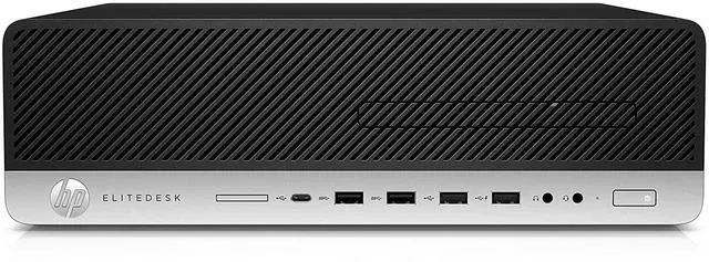 Main image of HP EliteDesk 800 G4 SFF Desktop Intel Core i5-8500 3.0GHz 32GB Memory 512GB NVMe Windows 11 Pro 64-bit DVD