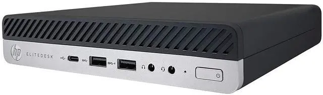 Alt view image 2 of 3 - HP EliteDesk 800 G5 Mini Desktop Intel Core i7-8700T 2.4GHz 16GB Memory 500GB NVMe Internal WiFi Windows 11 Pro 64-bit