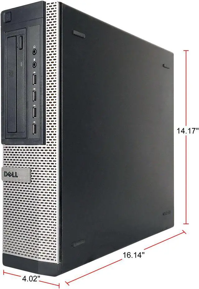 Alt view image 4 of 6 - Dell Grade A OptiPlex 790 Desktop Computer, Intel Core i7 2600 (3.40 GHz), 16GB DDR3, 512G SSD, DVD, USB WIFI Adapter, USB Bluetooth Adapter, Windows 10 Home 64-bit Multi-language