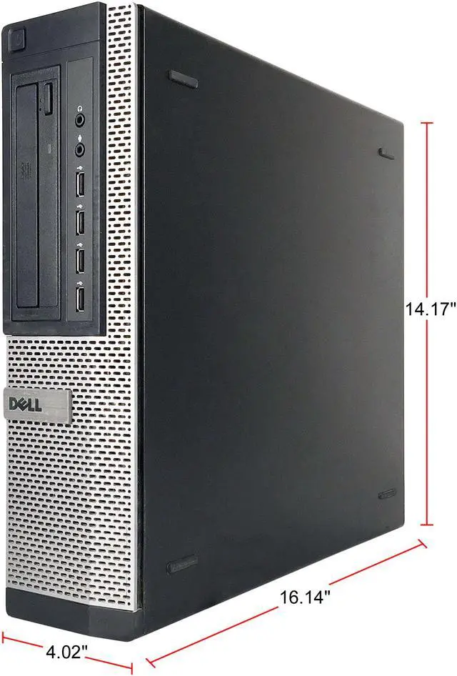 Alt view image 4 of 6 - Dell Grade A OptiPlex 790 Desktop Computer, Intel Core i7 2600 (3.40 GHz), 8GB DDR3, 500G, DVD, USB WIFI Adapter, USB Bluetooth Adapter, Windows 10 Home 64-bit Multi-language