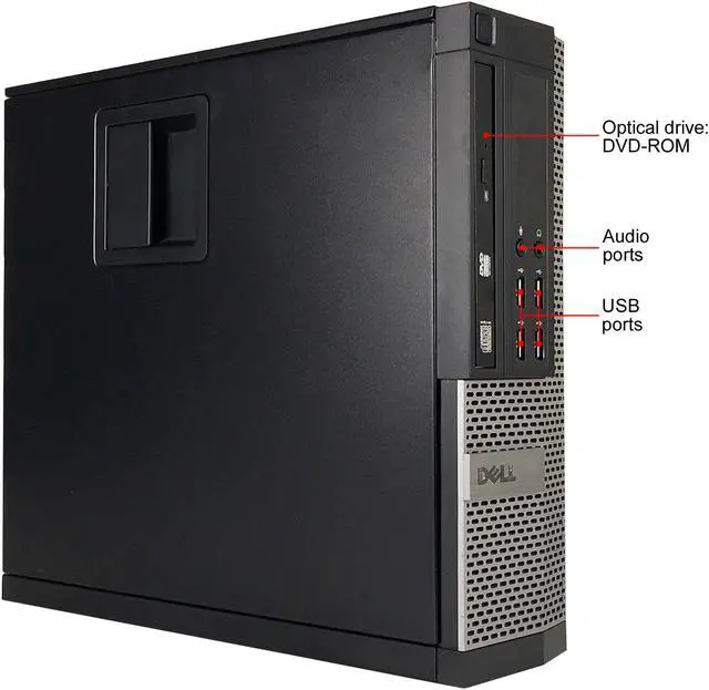 Alt view image 2 of 6 - DELL Desktop Computer OptiPlex 790 Intel Core i5-2500 8GB DDR3 256GB SSD Intel HD Graphics 2000 Windows 10 Home