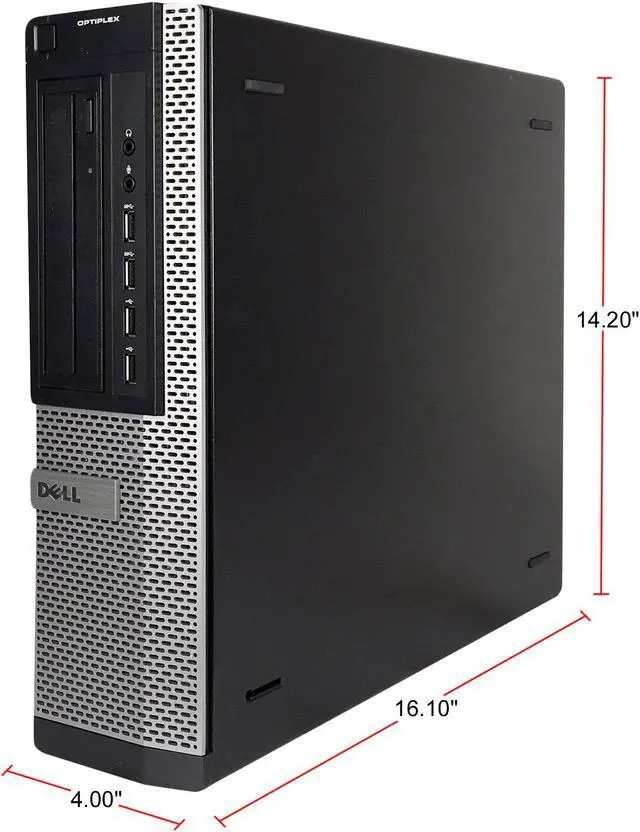 Alt view image 4 of 8 - DELL Grade A Desktop Computer OptiPlex 9010 Intel Core i7-3770 16GB DDR3 512GB SSD Intel HD Graphics 4000 Windows 10 Home