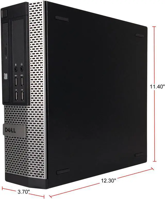 Alt view image 4 of 6 - DELL Desktop Computer - Grade A OptiPlex 9020 Intel Core i5-4590 16GB DDR3 1TB HDD Intel HD Graphics 4600 Windows 10 Home